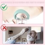 Anubhav Janni Eye Wash Cup Cup Portable Cups Air Valve Silicone Cleaning Travel Rinse Cleaner Tool More Efficient Manual Pressure Squeeze Bulb Eyewash Reusable Washer Bath (Pack Of 1 Pcs) - Image 8
