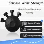 Anubhav Janni Hand Grip Exerciser Strengthener Ultimate Finger Strength Trainer Exercise Ball Balls Workout Equipment for Men Women  Resistance Ergonomic Athletes Climbers (pack of 1) - Image 5