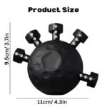 Anubhav Janni Hand Grip Exerciser Strengthener Ultimate Finger Strength Trainer Exercise Ball Balls Workout Equipment for Men Women  Resistance Ergonomic Athletes Climbers (pack of 1) - Image 9