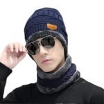 Anubhav Janni Winter Cap with Neck Scarf Thermal Warmer for Men Women Thick And Fluffy Woolen Cold Weather Outdoor Activities Men's Women's Snow Proof Inside Warm Muffler Winters (pack of 1)