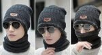 Anubhav Janni Winter Cap with Neck Scarf Thermal Warmer for Men Women Thick And Fluffy Woolen Cold Weather Outdoor Activities Men's Women's Snow Proof Inside Warm Muffler Winters (pack of 1) - Image 5