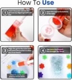 Anubhav Janni Toilet Cleaning Gel Cleaner Bathroom Refills Flower Stamp Fresheners Air Fresher gel For Remove Bad Odor Long Lasting Injection Bowl Deodorizer (pack of 1) - Image 2