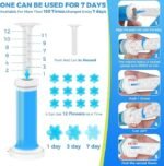 Anubhav Janni Toilet Cleaning Gel Cleaner Bathroom Refills Flower Stamp Fresheners Air Fresher gel For Remove Bad Odor Long Lasting Injection Bowl Deodorizer (pack of 1) - Image 5