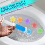 Anubhav Janni Toilet Cleaning Gel Cleaner Bathroom Refills Flower Stamp Fresheners Air Fresher gel For Remove Bad Odor Long Lasting Injection Bowl Deodorizer (pack of 1) - Image 6