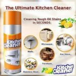 Anubhav Janni Orange Kitchen Cleaner Spray Powerful Grease Stain Remover Citrus Scent Multi-Surface Countertops Appliances Foam Chimney Microwave Ovens Gas Stoves Heavy Duty Oil (pack of 1) - Image 4