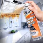 Anubhav Janni Orange Kitchen Cleaner Spray Powerful Grease Stain Remover Citrus Scent Multi-Surface Countertops Appliances Foam Chimney Microwave Ovens Gas Stoves Heavy Duty Oil (pack of 1) - Image 6