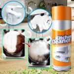Anubhav Janni Orange Kitchen Cleaner Spray Powerful Grease Stain Remover Citrus Scent Multi-Surface Countertops Appliances Foam Chimney Microwave Ovens Gas Stoves Heavy Duty Oil (pack of 1) - Image 9