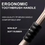 Anubhav Janni 3-Sided Toothbrush Ultra Soft Bristles for Deep Cleaning Triple Action Manual Head Design 360° Eco-Friendly Gentle on Gums Three-sided toothbrush with soft hair (pack of 1) - Image 5