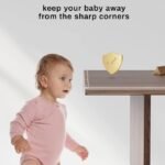 Anubhav Janni Red Baby Safety Tape 3m Silicone Furniture Edge Protector Clear with Backing Corner Guard Strip Easy Installation Marketing Silicon Protection and Child for Desk (pack of 1) - Image 3