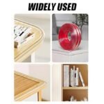 Anubhav Janni Red Baby Safety Tape 3m Silicone Furniture Edge Protector Clear with Backing Corner Guard Strip Easy Installation Marketing Silicon Protection and Child for Desk (pack of 1) - Image 5