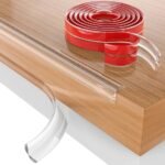 Anubhav Janni Red Baby Safety Tape 3m Silicone Furniture Edge Protector Clear with Backing Corner Guard Strip Easy Installation Marketing Silicon Protection and Child for Desk (pack of 1) - Image 6
