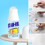Anubhav Janni Cloth Stain Remover For Clothes Multi Purpose Roll Bead Instant Cotton Blended Down Jacket Gel white cloth remover stain for Oil Portable Powerful(Pack of 2)(Multicolor) - Image 4