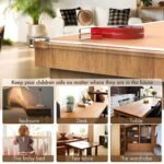 Anubhav Janni Red Baby Safety Tape 2m Silicone Furniture Edge Protector Clear with Backing Corner Guard Strip Easy Installation Marketing Silicon Protection and Child for Desk (pack of 1) - Image 6