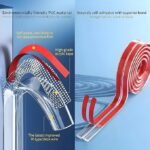 Anubhav Janni Red Baby Safety Tape 5m Silicone Furniture Edge Protector Clear with Backing Corner Guard Strip Easy Installation Marketing Silicon Protection and Child for Desk (pack of 1) - Image 5