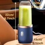 Anubhav Janni Small Portable Juicer Electric Cup Blender Capacity Rechargeable Base Detachable Cups Blender Juicers Fruit Mixers Smoothie Mini Personal Battery Smoothie Food (Pack Of 1 Pcs) - Image 3
