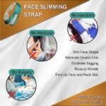 Anubhav Janni v Shape Face Mask slimming v line mask double chin lifting bandag face lift up strap belt Line Double Chin Slimmer for Women Green Slimming Strap Sculptor Redu(Multicolor)(pack of 1) - Image 5