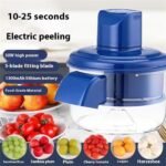 Anubhav Janni Garlic Peeler Machine Electric Grape Peeling Machine Portable Charging Rechargeable Fruit Automatic Garlic Grapes Vegetable Home Restaurant Vegetable Potato Tool(Pack Of 1 Pcs) - Image 7