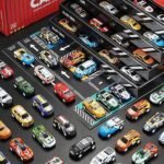 Anubhav Janni Car Container Toy Cars Kids Back Race Toys Storage Box Die Cast Metal Set Dinosaur Racing Pattern Party Favors Friction Powered Vehicles Kids Boys Girls (Pack Of 1 Pcs , 48 Pcs) - Image 4