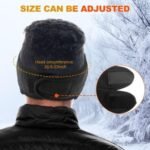 Anubhav Janni Winter Mask Windproof Full Face Balaclava with Thickened Warm for Outdoor Cycling Bike Riding Fleece Removable Lens Protection and Adjustable (Pack of 1)(Multicolor) - Image 3