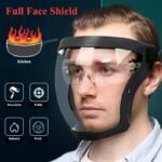 Anubhav Janni Full Face Shield Upgraded Impact Wind Resistant Cycling Mask Adjustable Fit Transparent Eye for Outdoor Kitchen Use Bubble helmet Visor Industrial Safety(Multicolor)(pack of 1) - Image 6