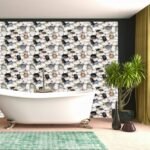 Anubhav Janni White Stone Foil Marble Peel and Stick Wallpaper Luxury Marble Design For Walls Removable And Easy to Apply Ideal For Home Office Kitchen And Bathroom (Pack Of 1 Pcs) - Image 3