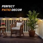 Anubhav Janni Solar Step Light Plastic Light Outdoor Led Powered Deck Lights For Garden Home Balcony Automatic Waterproof Lights Steps Stair Fence Wall Terrace Decorative Patio (Set Of 4 Pcs) - Image 6