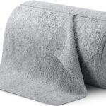 Anubhav Janni Towel Roll Microfiber Cleaning Cloth Reusable Washable Paper Sheets Tear Away Kitchen Towels For Home Car Surfaces Office Kitchen Garage Utensils Glass (Pack Of 1 Pcs,30 Pcs)