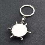Anubhav Janni Compass Keychain Perpetual Calendar Stainless Steel Pocket Size Rotating Date Finder Key Ring Vintage Metal Women Gift Travel Pocket Keyring Trecking Camping Car (Pack Of 1 Pcs) - Image 5