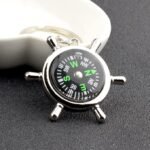 Anubhav Janni Compass Keychain Perpetual Calendar Stainless Steel Pocket Size Rotating Date Finder Key Ring Vintage Metal Women Gift Travel Pocket Keyring Trecking Camping Car (Pack Of 1 Pcs) - Image 6