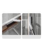Anubhav Janni New Wiper With Brush Floor Cleaning Mop  Magic Built in Brush Dual Function Cleaner Tool Tile Hardwood Laminate All Hard Floors Broom Kitchen Bathroom Tile (Pack Of 1 Pcs) - Image 7