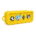Anubhav Janni Cute Pencil Pouch Pencil Pouch For School Girls Cute Zipper Case With Charms Silicone Soft Rubber Stationery Box Kids and Stationary (Pack Of 1 Pcs)