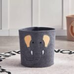 Anubhav Janni Cute Animal Laundry Basket Multicolor Hamper Storage Bin Clothes Toys Towels Blankets Random Design Kids Large Foldable Toy Handles kids laundry Basket Towels (Pack Of 1 Pcs) - Image 5