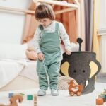 Anubhav Janni Cute Animal Laundry Basket Multicolor Hamper Storage Bin Clothes Toys Towels Blankets Random Design Kids Large Foldable Toy Handles kids laundry Basket Towels (Pack Of 1 Pcs) - Image 8