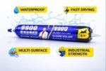 Anubhav Janni 9900 Waterproof Silicone Sealant Adhesive Roof Leakage Repair Weather Resistant For Concrete Metal Steel Aluminum Tiles Water Tank Flexible Paintable Fast Fixing (Pack Of 1 Pcs) - Image 3