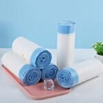 Anubhav Janni Garbage Bags Roll Bag Heavy Duty Small Trash with Detachable Drawstring Leak Proof Dustbin Liners Wet Dry Waste Strong Kitchen Bathroom Heavy Duty Drawstring (Pack Of Pcs, 50 Pcs) - Image 2