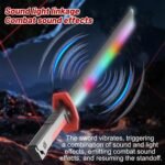 Anubhav Janni Realistic Smoke Sword Talvar LED Spark Effects Light Katana Sound  Anime Cosplay Prop Effects Parties Collectors Display Toy Colorful Gradient Blade Spray System (Pack Of 1 Pcs) - Image 3