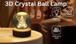 Anubhav Janni Galaxy Ball Ganesh 3D Crystal Night Light Lamp Bedroom Decor Ideal Birthday Gift Teens Boys And Girls Office Kids Bedroom Solar Ganesha Colorful Led Crystel Home (Pack Of 1 Pcs) - Image 7