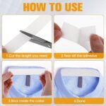 Anubhav Janni Collar Protective Tape 3m Disposable Protector Sweat Shirt Absorbent Safety Stickers Anti Men Formal Wear Stain Self Adhesive Liner Patches Absorbing Pad T Shirt (Set Of 3 Pcs) - Image 2