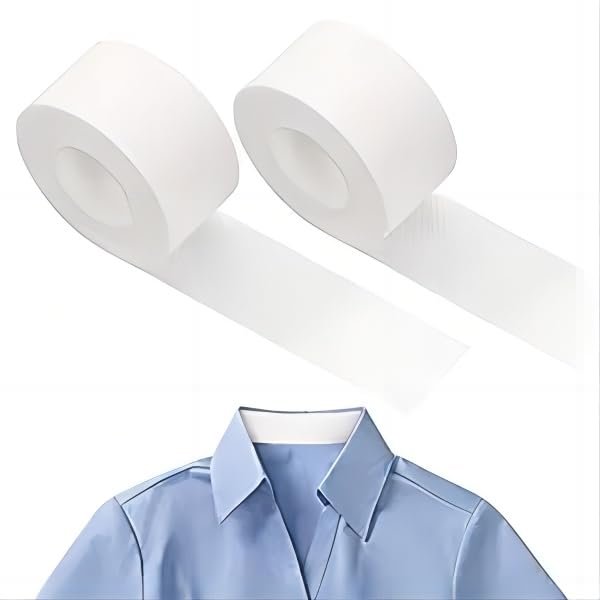 Anubhav JanniCollar Protective Tape 8m Disposable Protector Sweat Shirt Absorbent Safety Stickers Anti Men Formal Wear Stain Self Adhesive Liner Patches Absorbing Pad T Shirt (Set Of 3 Pcs) Anubhav JanniCollar Protective Tape 8m Disposable Protector Sweat Shirt Absorbent Safety Stickers Anti Men Formal Wear Stain Self Adhesive Liner Patches Absorbing Pad T Shirt (Set Of 3 Pcs) - Image 1