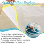 Anubhav Janni Iron Protect Mat mesh Ironing Clothes Garments Home Press Reusable Washable mat Cloth to Pressing Protective Scorch Saving Mesh Board Cover Pad Heat Resistant Home (Set Of 3 Pcs) - Image 5