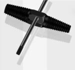 Anubhav Janni Pipe Extractor Dual Use Broken Screw For Pipes Valves Faucets Double Head Design Effortless Removal Of Stubborn Bolts Water Screws Stripped Extractor Tool Damaged (Pack Of 1 Pcs) - Image 2