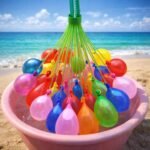 Anubhav Janni Holi Water Balloons Colorful Nozzle Magic Balloon Balloons Easy to Fill Imported Selection Bunch Tie Fun or Kids Boys Gift Item Family Friends Children (Pack Of 1 Pcs) - Image 3