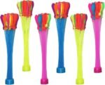 Anubhav Janni Holi Water Balloons Colorful Nozzle Magic Balloon Balloons Easy to Fill Imported Selection Bunch Tie Fun or Kids Boys Gift Item Family Friends Children (Pack Of 1 Pcs) - Image 4