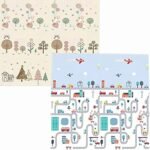 Anubhav Janni Baby Mat Big Play Mat For Babies Baby mats Floor Large Foldable Play Mattress Babies Anti Slip Waterproof Crawling Mat Thick Foam Kids Portable Indoor Outdoor Use (Pack Of 1 Pcs)
