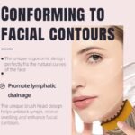 Anubhav Janni Lymphatic Contour Face Brush Soft Bristle Drainage Facial Massage Tool For Jawline Chin Neck Sculpting Depuffing Skincare Travel Case Massager Reduces Puffiness (Pack Of 1 Pcs) - Image 6