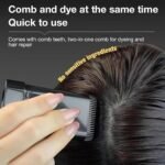 Anubhav Janni Small 2 In 1 Hair Color Stick Comb For White Coverage Waterproof Sweat Proof Dye Easy to Use Applicator Quick Root Touch Up Men Women Temporary Pen Black Instant (Pack Of 1 Pcs) - Image 6