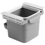 Anubhav Janni Mini Table Dustbin Retractable Hanging Trash Bin Kitchen Cabinet Door Garbage Desk Office Small Compact Space Saving Kitchen Cabinet Table Hanging Mini Dustbin (Pack Of 1 Pcs)