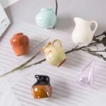 Anubhav Janni Mini Magnetic Pots Ceramic Vase Fridge Magnets Small Strong Hold Decorative Kitchen Office Home Decor Magnet For Home Of Resin Kitchen (Pack Of 1 Pcs, 8 Pcs) - Image 2