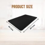 Anubhav Janni 40*60 Dish Mat Big Drying Kitchen Counter Flat Rectangular Absorbent Non Slip Rubber Backing Coffee Bar Placemat Thickness Grams Large Mats Kitchen Counter Drying (Pack Of 1 Pcs) - Image 3