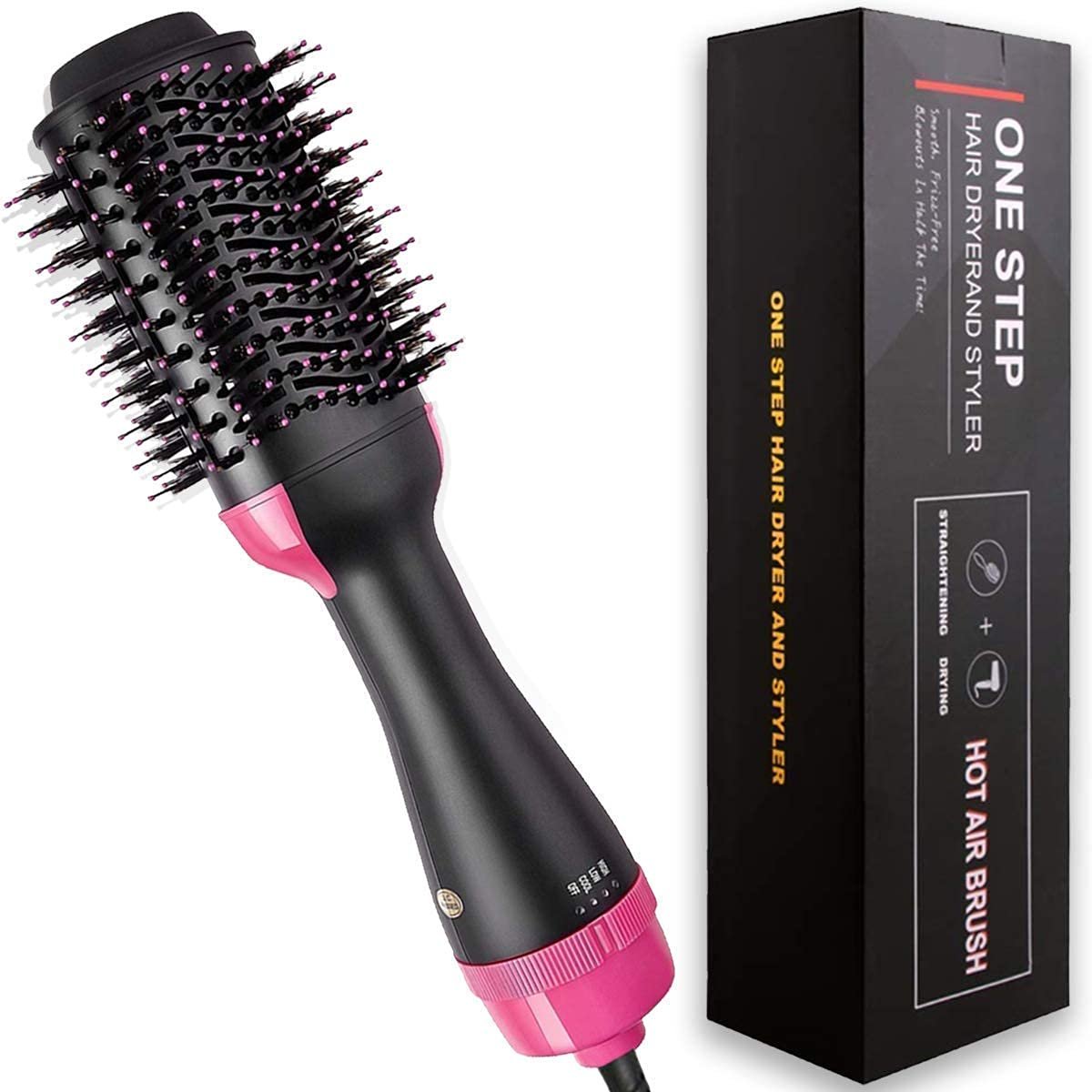 Anubhav Janni One Step Hair Dryer Brush Power Hot Air Styler Blow Drying Straightening Curling Volumizing Achieve Salon Quality Shine Reduced Heat Damage Ideal Women Girls Brush (Pack Of 1 Pcs) Anubhav Janni One Step Hair Dryer Brush Power Hot Air Styler Blow Drying Straightening Curling Volumizing Achieve Salon Quality Shine Reduced Heat Damage Ideal Women Girls Brush (Pack Of 1 Pcs) - Image 1